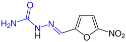 Strukturformel von Nitrofural
