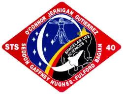 Logo von STS-40