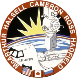 Logo von STS-74