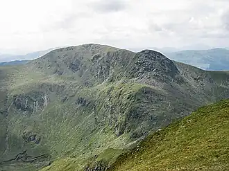 Der Gipfel des Stùc a' Chroin, vom Ben Vorlich gesehen