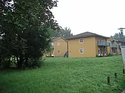 Studentendorf Efferen, Norwegische Holzhäuser