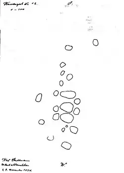 Grundriss des Grabes ALV 31 nach Stuhlmann