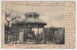 Gusseiserner Pavillon von 1884, 1906.