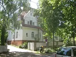 Ehemaliges Landhaus Dr. Paul Milczewsky, Gänsheidestraße 15, Baujahr 1903.