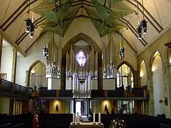 Stiftskirche in Stuttgart, früher Hallenkirche, jetzt Abseitensaal