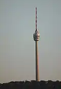 Fritz Leonhardt, Fernsehturm, Stuttgart 1954–1955