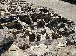 Kammern der neuen Siedlung an den Südosttürmen des Vorwerks