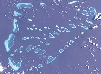 NASA-Sat.-Bild des Süd-Maalhosmadulu-Atolls
