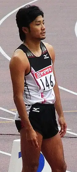 Shingo Suetsugu Rang sechs in 20,84&nbsp;s