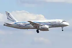 Suchoi Superjet der Gazpromavia