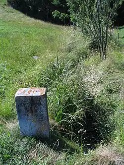 Stein mit der Inschrift „Ursprung des Sulgenbach“