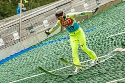 Nakamura beim Grand Prix 2017 in Planica