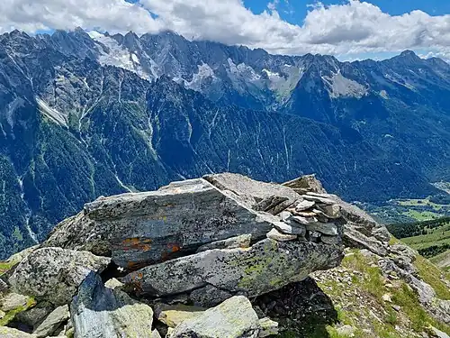 Gipfelbereich des Piz Cam.