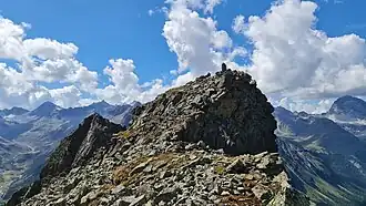 Steinmännchen auf dem Ostgipfel