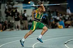 Vizeweltmeisterin mit neuem Afrikarekord wurde die dreifache Afrikameisterin (2004/2008/2010) Sunette Viljoen