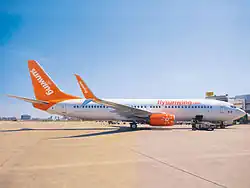 Boeing 737-800 der Sunwing Airlines