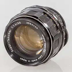 Super-Takumar 1:1,4/50 mm mit M42-Gewinde