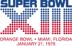 Logo des Super Bowl XIII