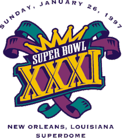 Logo des Super Bowl XXXI