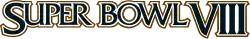 Logo des Super Bowl VIII