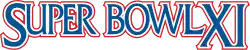 Logo des Super Bowl XI