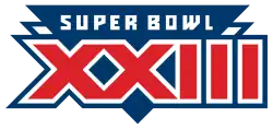 Super Bowl XXIII Logo