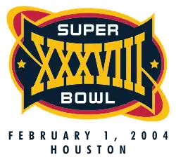 Logo des Super Bowl XXXVIII
