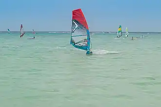Bonaire ist ein Windsurf-Mekka