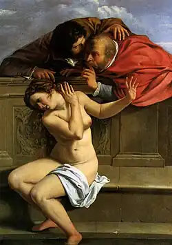 Artemisia Gentileschi: Susanna und die Ältesten, 1610