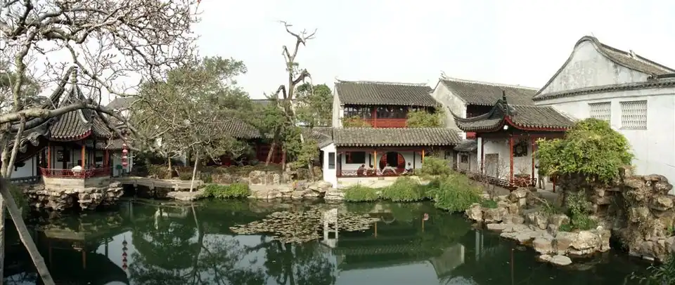 Der Garten des Meisters der Netze in Suzhou
