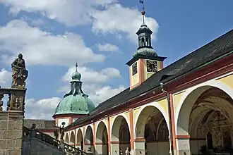 Svata Hora Kreuzgang, Kapellen