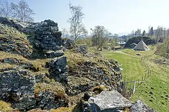 Ringmauerreste am Burgberg