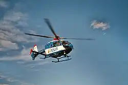 Hubschrauber der schwedischen Polizei
