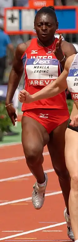 Sylvie Mballa Éloundou – Siebte ihres Rennens und damit nicht im&nbsp;Halbfinale