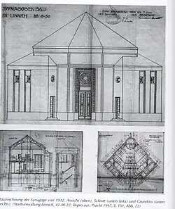 Synagoge Linnich, 1912–13