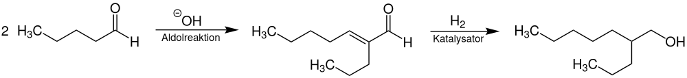 Synthese von 2-Propylheptan-1-ol