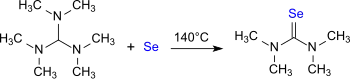 Synthese von Tetramethylselenoharnstoff aus TDAM