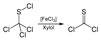 Synthese von Thiosphosgen