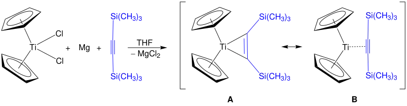Synthese des Rosenthal-Reagenzes mit Titanocen