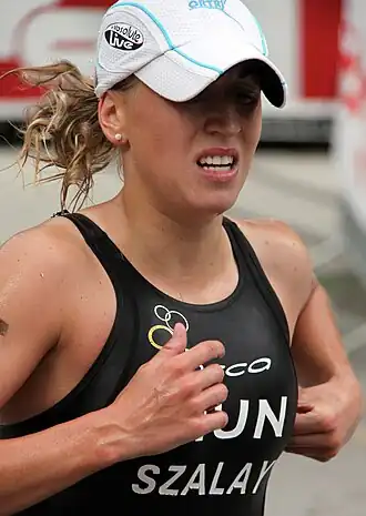 Szandra Szalay in Kitzbühel, 2010