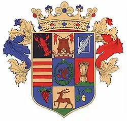 Wappen des Komitats Szatmár