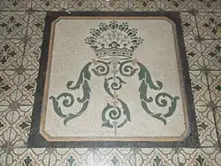 Wappen der Serviten in der Servitenkirche in Budapest