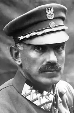 Stanisław Szeptycki, Kommandeur des Polnischen Hilfskorps