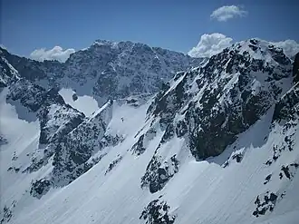 Blick vom Bergpass Szpiglasowa Przełęcz