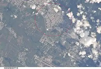 Trincity mit der Trincity Mall im Süden