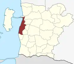 Lage des Kirchspiels Ballum Sogn in der Tønder Kommune