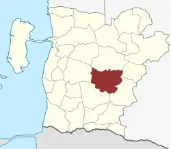 Lage des Kirchspiels innerhalb der Tønder Kommune