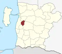 Lage des Kirchspiels