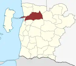 Lage des Kirchspiels