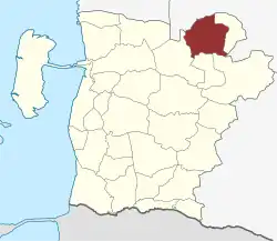 Lage des Kirchspiels